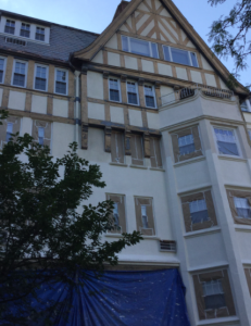 We painted this Bronxville apartment building