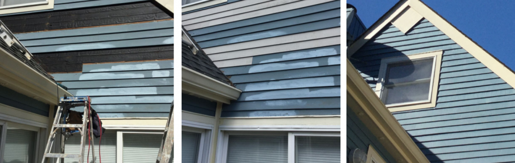 wood siding repaired and painted New York